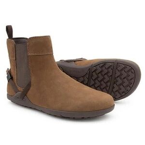 Xero Shoes Womens Tari Leather Chelsea Boot - Toffee - Size 9